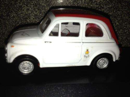 Vitesse - Fiat Abarth 695 SS 1964 White & Red  - 1:43 Scale (NOS)