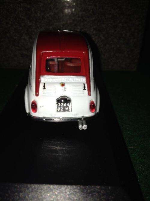 Vitesse - Fiat Abarth 695 SS 1964 White & Red  - 1:43 Scale (NOS)
