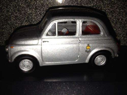 Vitesse - Fiat Abarth 695 SS 1964 Silver & Black  - 1:43 Scale (NOS)