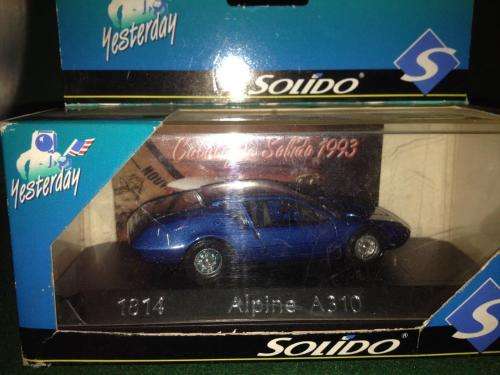 Solido - 1814 Alpine A310  - 1:43 Scale (NOS)