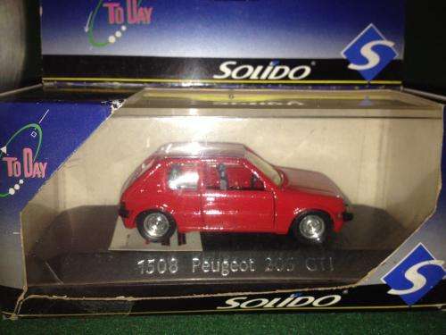 Solido - 41508 Peugeot 205 GTI  - 1:43 Scale (NOS)