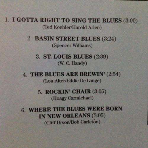 CD - Louis Armstrong - Sings the Blues