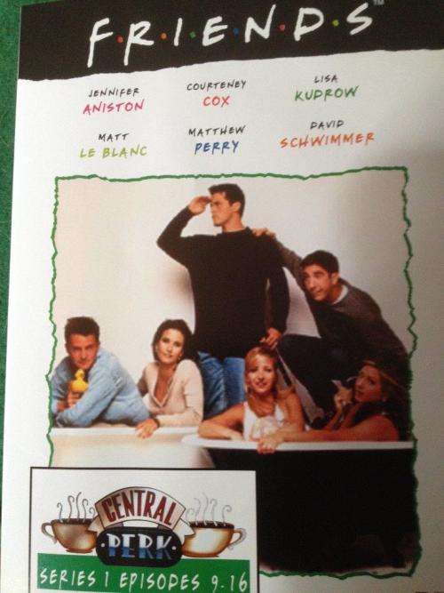 DVD - Friends Series 1 episodes 9-16