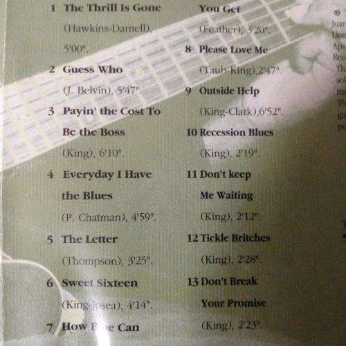 CD - B.B.King - The Blues Collection