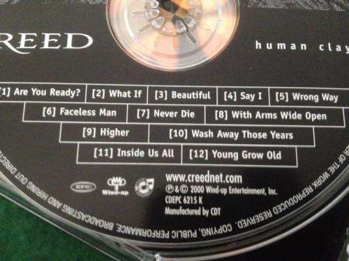 CD - Creed - Human Clay
