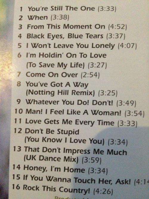 CD - Shania Twain - Come On Over