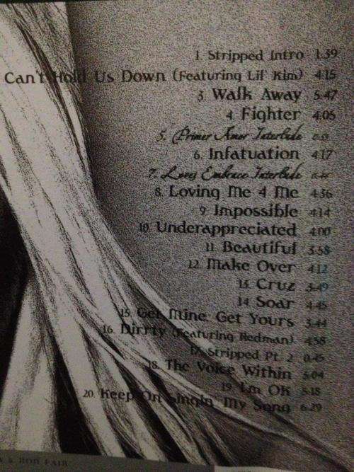 CD - Christina Aguilera - Stripped