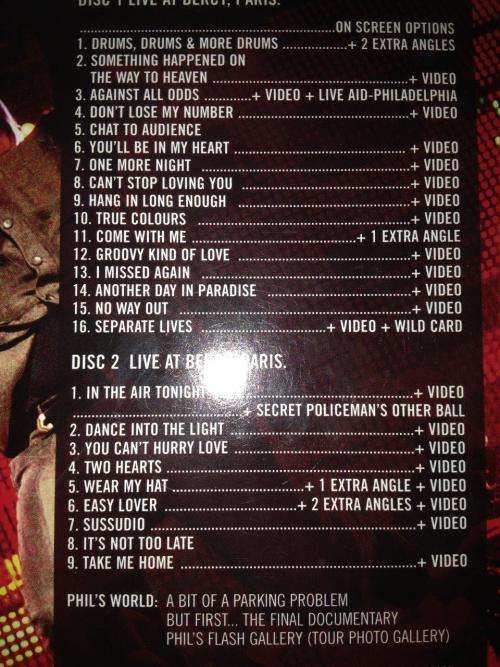 DVD - Phil Collins - Finally...The First Farewell Tour