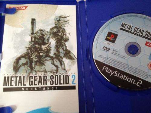 PS2 - Metal Gear Solid 2 - Substance