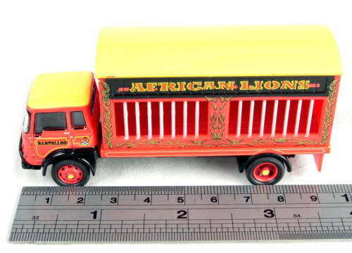 Hornby R7037 "Bartellos' Big Top Circus" Lions Truck  - 1:76 00 Scale