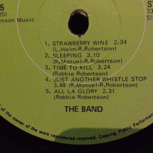 LP - Stage Fright - The Band