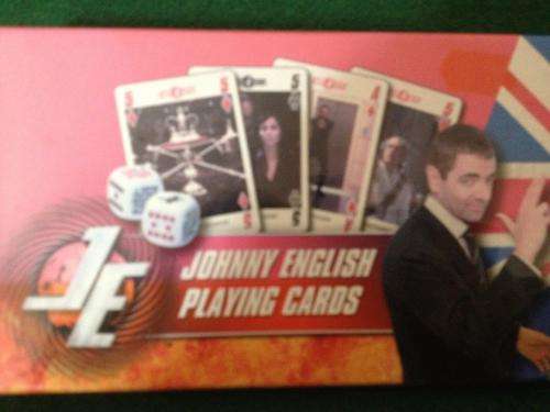 JE Johnny English Playing Cards -  Mundi Belgium