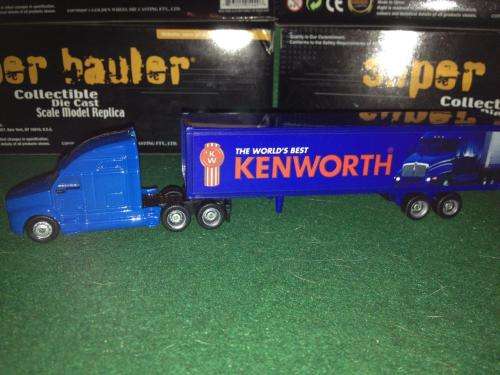 Golden Wheels - Super Hauler - Kenworth HO 1:87 Scale Die cast and plasticNOS