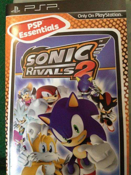 PSP - Sonic Rivals 2 - PSP Essentials