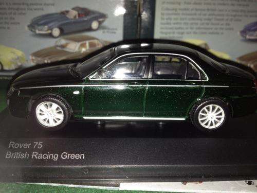 Vanguards - Rover 75 British Racing Green ( Factory fault on one rim ) (NOS - New old Stock)