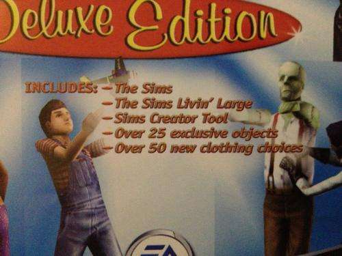 PC - The Sims Deluxe Edition  - PC Game -