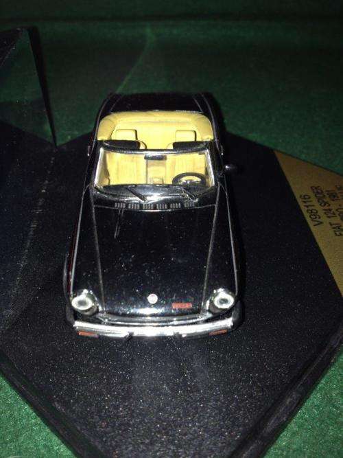 Vitesse - Fiat 124 Spider Turbo 1981 Black Metallic  - 1:43 Scale (NOS)