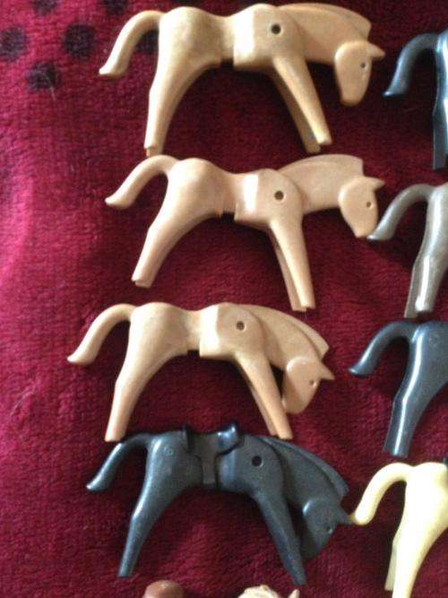 Playmobile  28 Pieces, People Horses Animals, Accessories