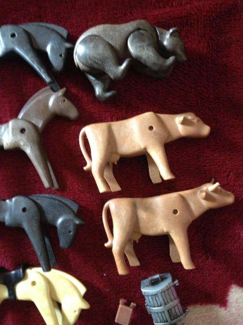 Playmobile  28 Pieces, People Horses Animals, Accessories