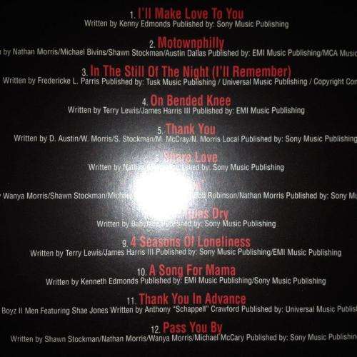 CD - Boyz II Men - Silver Collection