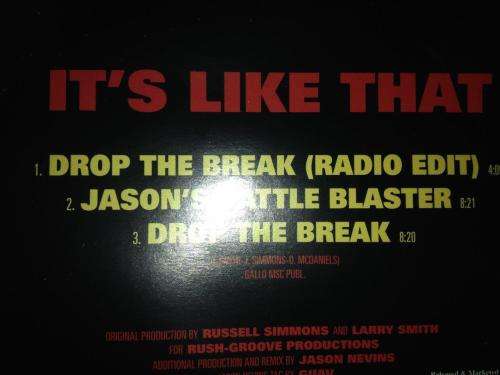CD - Run-D.M.C vs `Jason Nevins` - It`s Like That (single)