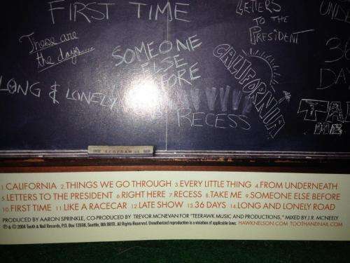CD - Hawk Nelson - Letters To The President