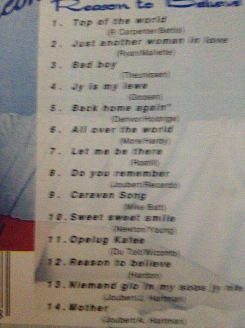 CD - Jheonette - Reason to Believe
