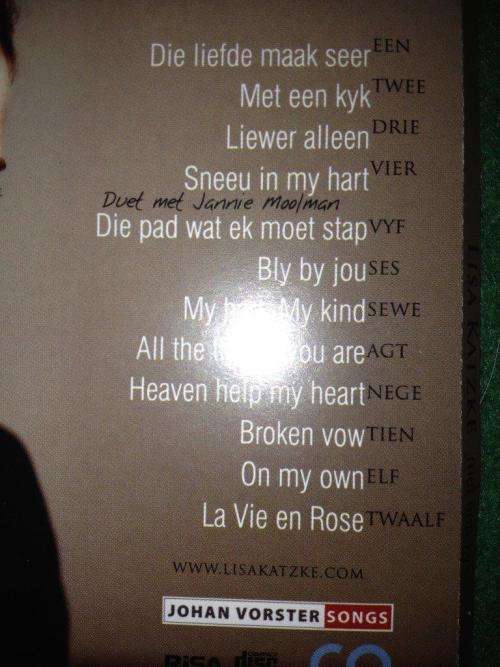 CD - Lisa Katzke - Met Een Kyk