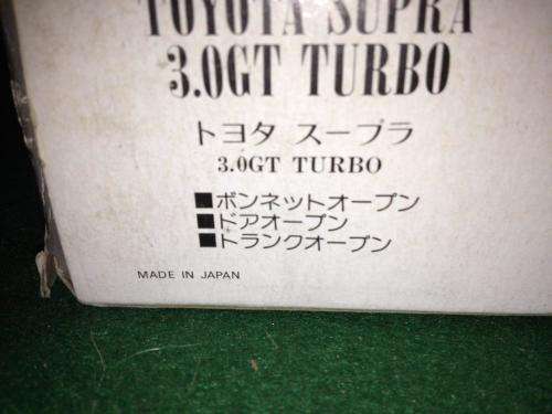 Diapet - Toyota Supra 3.0GT Turbo  1:40 Scale Made in Japan (Scarce)