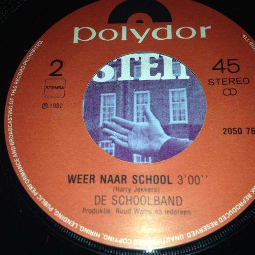 Seven Single - Harry Klorkestein - O,O,Den Haag / Weer Naar School