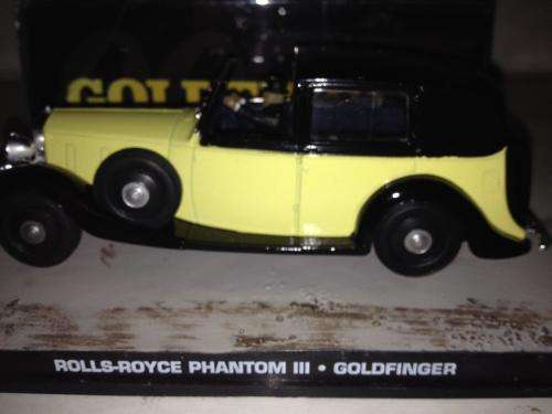 Rolls-Royce Phantom III - Goldfinger - James Bond Car Collection no97 1:43 Scale Die Cast