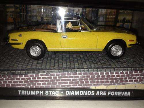 Triumph Stag - Diamonds Are Forever - James Bond Car Collection no18 1:43 Scale Die Cast