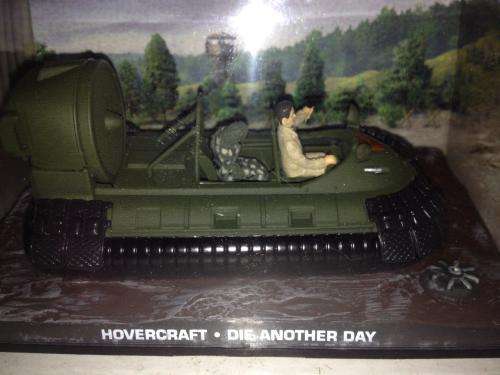Hovercraft - Die Another Day - James Bond Car Collection no93 1:43 Scale Die Cast