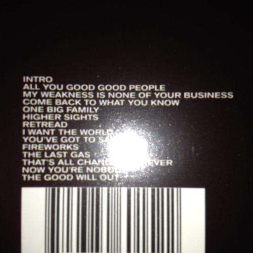 CD - Embrace - The Good Will Out