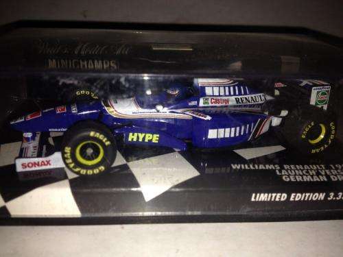 MiniChamps - Williams Renault 1997 Launch Version German Driver 1:43 Scale Ltd ed 3333pcs (NOS)