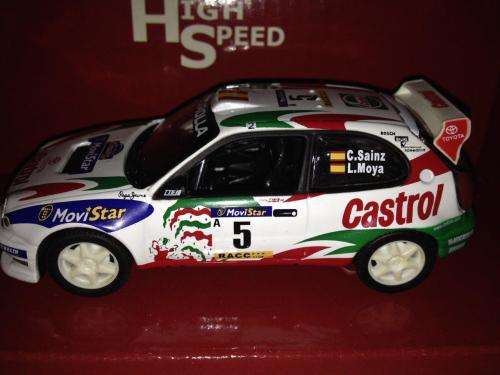 High Speed  - Toyota Corrola / Conquest WRC '98 1:43 Scale (NOS - New old Stock) Packaging slightly