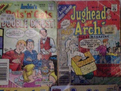 Job Lot 7 x Vintage Archie Comic Digests