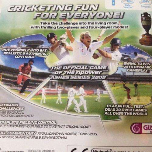 Wii - Ashes Cricket 2009