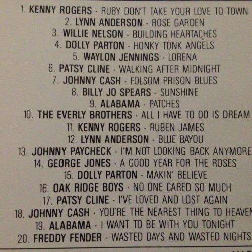 CD - The Country Superstars - 20 Golden Hits