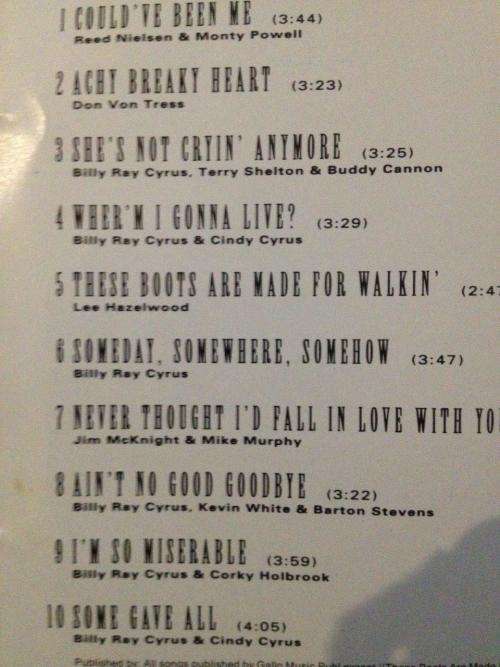 CD -  Billy Ray Cyrus - Some Gave All