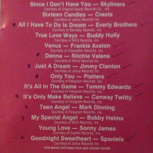CD - Lovin` 50`s - Original Master Recordings