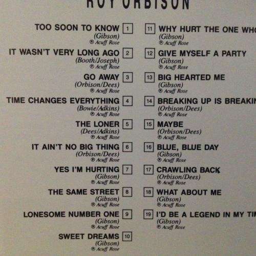 CD - Roy Orbison - Legends In Music
