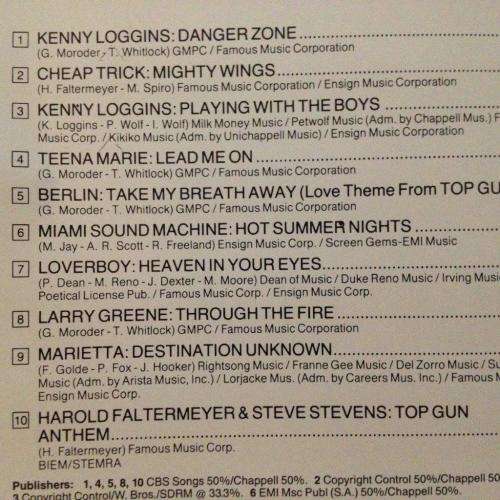 CD - Top Gun - Original Motion Picture Soundtrack