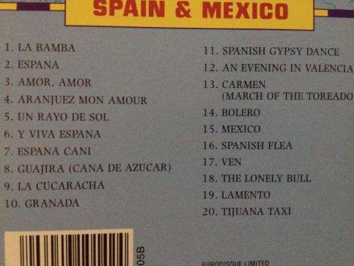 CD - Around The World Spain & Mexico