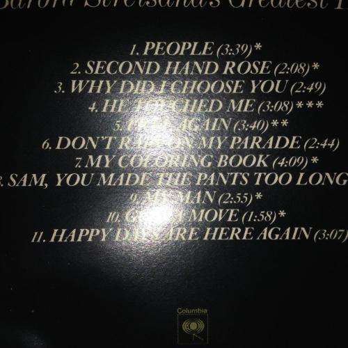 CD - Barbra Streisand - Greatest Hits