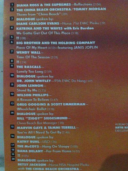 CD - China Beach Music and Memories