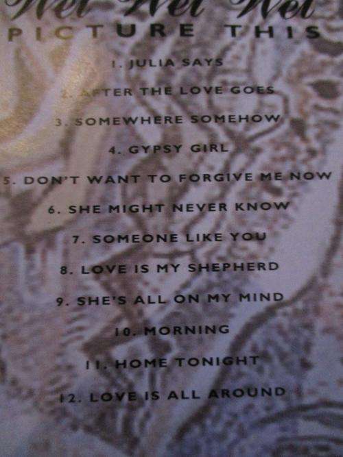CD - Wet Wet Wet - Picture This