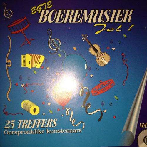CD - Egte Boeremusiek Jol - 25 Treffers Oorspronklike Kunstenaars