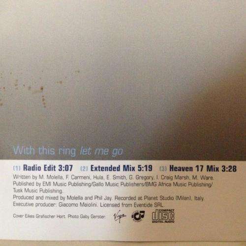 CD - Molella & Phil Jay Presents Heaven 17 - With This Ring Let Me Go (Single)