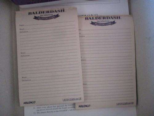 Balderdash - The Hilarious Bluffing Game - Arlenco Toys and Games
